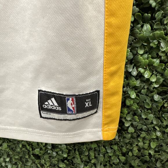 Adidas Golden State Warriors Jersey Youth XL White Steph Curry NBA Basketball - Picture 2 of 9